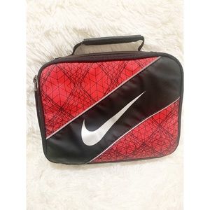 Nike Contrast Insulated Reflective Red Black Tote